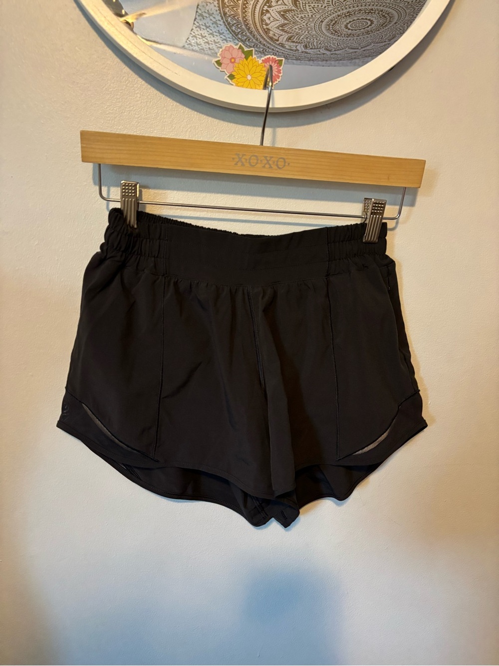 lululemon athletica Black Women's Running Shorts